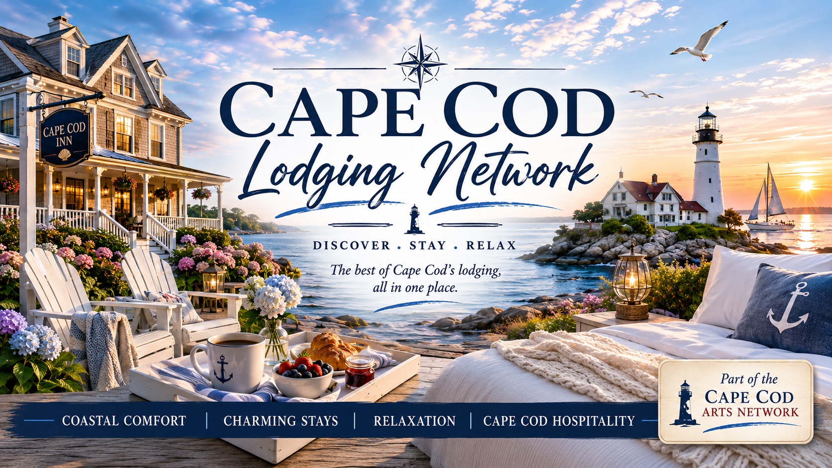 Cape Cod Lodging Network — hotels, inns, cottages, rentals, and campgrounds